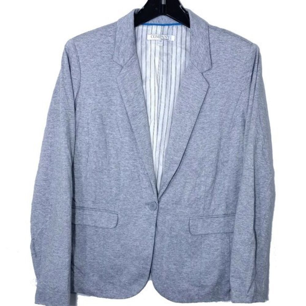 Company Ellen Tracy Women's‎ Sport Coat Blazer Size Medium Gray #026